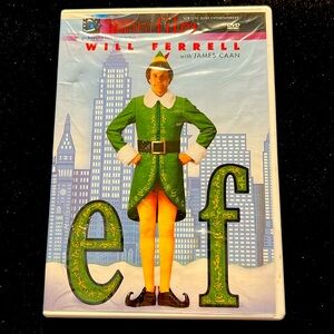 🌞 Elf  DVD New Line Home Entertainment Will Ferrell  with James Caan PG 95 mins